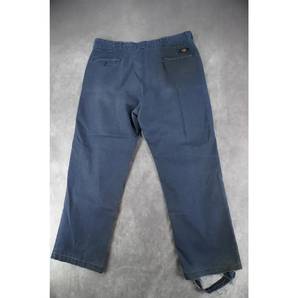 Dickies Faded Blue Straight Leg Work Pants Men’s Approx 38x28